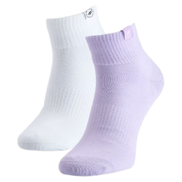 Skarpetki 4F Socks Cas F395 (2Pack) biały/fioletowy MULTICOLOUR 1