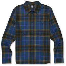 Koszula męska Cotopaxi M'S Quedo Flannel Shirt ciemnoniebieski Deep Sea Plaid