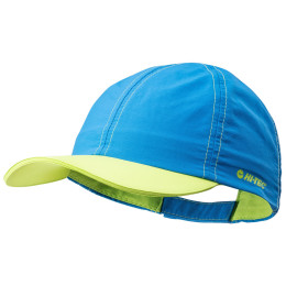 Dziecięca bejsbolówka Hi-Tec Berino Jr niebieski/zielony SKYDIVER/LIME GREEN