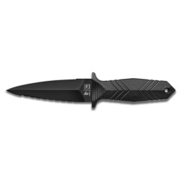 Nóż TB OUTDOOR Protecteur Black Boot Knife Kydex Sheath czarny