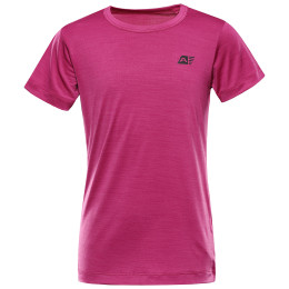 T-shirt dziecięcy Alpine Pro Basiko Fuchsia
