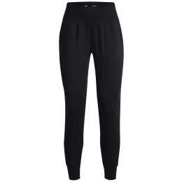 Damskie legginsy Under Armour Meridian Jogger czarny Black / / Metallic Silver