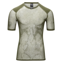 Koszulka męska Brynje of Norway Tactical Wool Thermo T-Shirt w/inlay zielony Olive Green