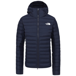 Damska kurtka puchowa The North Face W Stretch Down Hoodie ciemnoniebieski AviatorNavy
