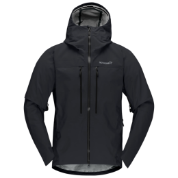 Kurtka męska Norrona trollveggen Gore-Tex Pro light Jacket czarny Caviar Black