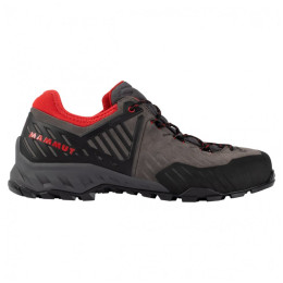 Męskie buty turystyczne Mammut Alnasca II Low GTX® Men szary/czerwony dark titanium-spicy