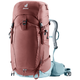 Plecak Deuter Trail Pro 34 SL bordowy caspia-dusk