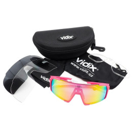 Okulary przeciwsłoneczne Vidix Vision 240104 fullset różowy pink