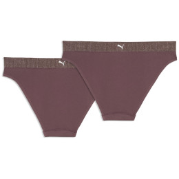 Majtki damskie Puma 3D Knit Sport Briefs 2P