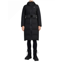 Damski płaszcz zimowy 4F Down Jacket F0930 czarny Deep Black