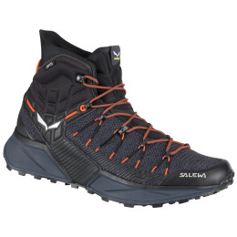 Męskie buty turystyczne Salewa Ms Dropline Mid czarny Black/Ombre Blue