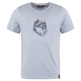 Koszulka męska Chillaz Solstein Carabiner Forest jasnoniebieski Grey Blue Melange