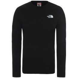 Koszulka męska The North Face M L/S Red Box Tee - Eu czarny Tnf Black