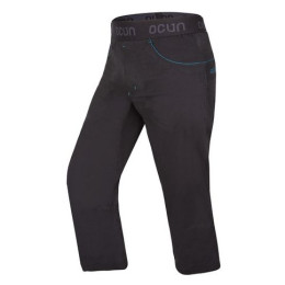 Męskie spodnie 3/4 Ocún Jaws 3/4 Pants czarny Black Caviar