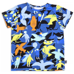 T-shirt dziecięcy Wouki Bara Super blue