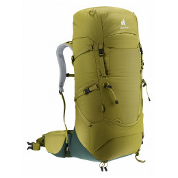 Plecak turystyczny Deuter Aircontact Core 50+10 żółty/zielony
