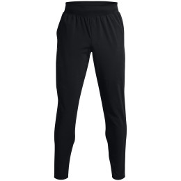 Spodnie męskie Under Armour Stretch Woven Pant czarny Black / / Pitch Gray