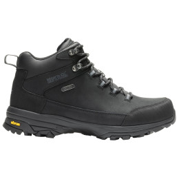 Buty trekkingowe wysokie męskie Regatta Burrell Leather Boot II czarny Black