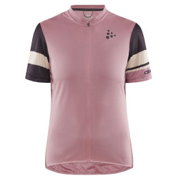 Damska koszulka kolarska Craft W Core Endur Log różowy růžová