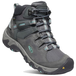 Damskie buty trekkingowe Keen Steens Mid Wp Women zarys steel grey/ocean wave