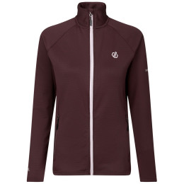 Bluza damska Dare 2b Lowline Full Zip Core Stretch bordowy Huckleberry