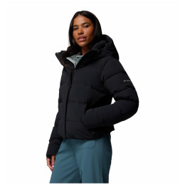 Kurtka zimowa damska Columbia Amaze Puff™ Hooded Jacket czarny Black