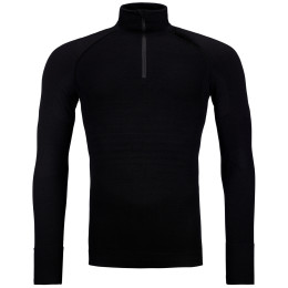 Męska bluza Ortovox 230 Competition Zip Neck czarny BlackRaven