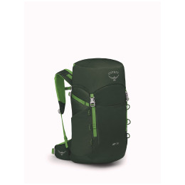 Plecak dziecięcy Osprey Jet 28 zielony green canopy/limeline green