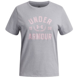 Dziecięca koszulka Under Armour UA G Varsity SS Mod Gray Light Heather