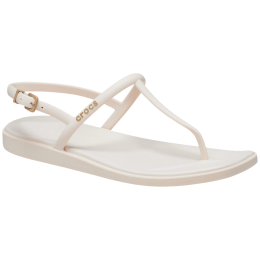 Japonki damskie Crocs Miami Thong Flip beżowy Dew
