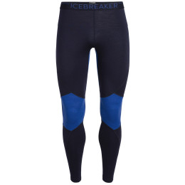 Męskie kalesony Icebreaker Mens 260 Zone Leggings 2021 ciemnoniebieski MidnightNavy/Surf