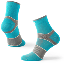 Skarpetki Zulu Zulu Sport niebieski/szary blue/grey