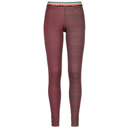 Damskie kalesony Ortovox 185 Rock'N'Wool Long Pants W różowy mountain rose