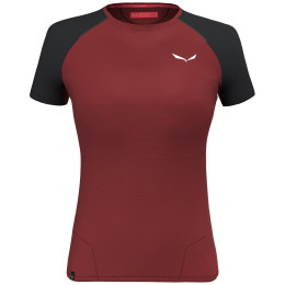 Koszulka damska Salewa Pedroc Ptc Delta W T-Shirt czerwony 1571 - syrah/0910