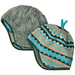Czapka dziecięca Patagonia Baby Reversible Beanie szary Diamond Stripe: Snowmelt Blue