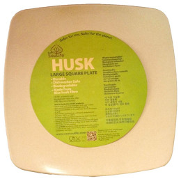 Talerz EcoSouLife Square Plate large natural