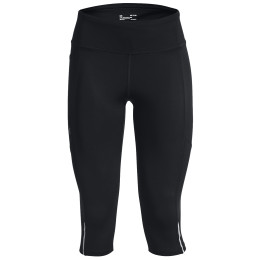 Legginsy damskie 3/4 Under Armour Fly Fast 3.0 Speed Capri czarny Black / Black / Reflective