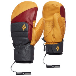 Łapawice Black Diamond Spark Johnny Mitts czerwony/brązowy AmberDarkCrimson