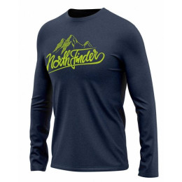 Koszulka męska Northfinder Karsen niebieski