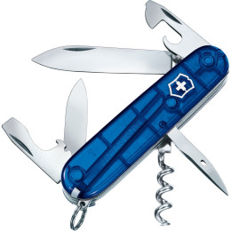 Składany nóż Victorinox Spartan przezroczysty niebieski TransBlue