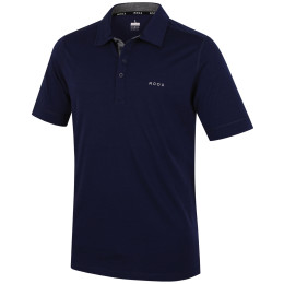 Koszulka męska MOOA Polo niebieski navy