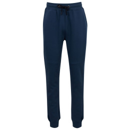 Męskie spodnie dresowe Sam73 Dobby ciemnoniebieski