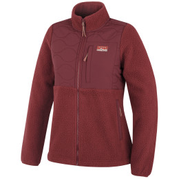 Bluza damska MOOA Sherpa pomarańczowy terracotta