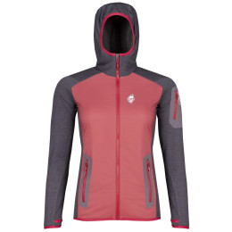Kurtka damska High Point Merino Alpha Lady Hoody czerwony BrickRed/Anthracite