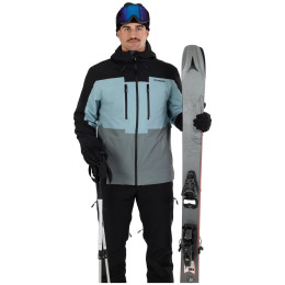 Kurtka męska Fundango Nelson Allmountain Jacket turkusowy/niebieski frosty wave