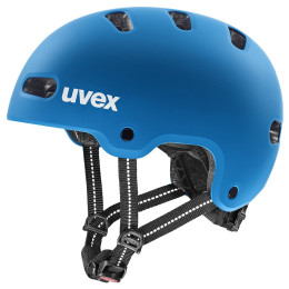 Dziecięcy kask rowerowy Uvex Kid 4 niebieski bubble blue matt
