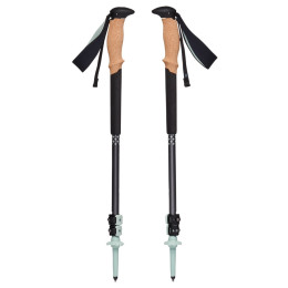 Kije trekkingowe Black Diamond Pursuit Trekking Poles czarny/zielony Charcoal-Foam Green