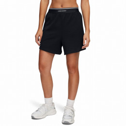 Spodenki damskie Under Armour Meridian Rib Short czarny Black