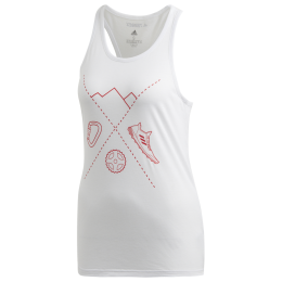 Damski podkoszulek Adidas W Ascend Tank biały White