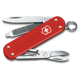 Składany nóż Victorinox Classic Alox LE 2018 czerwony BerryRed